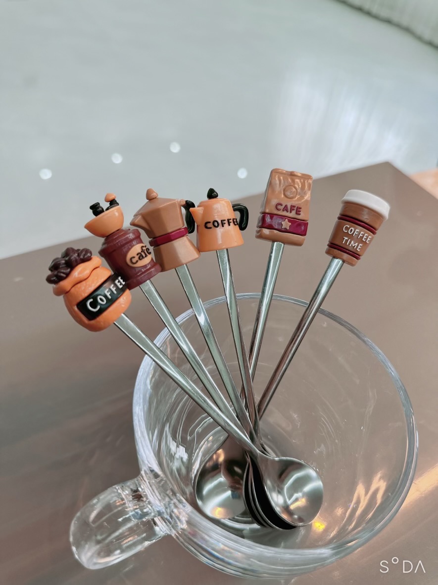 قاشق سرکافی فانتزی🥄