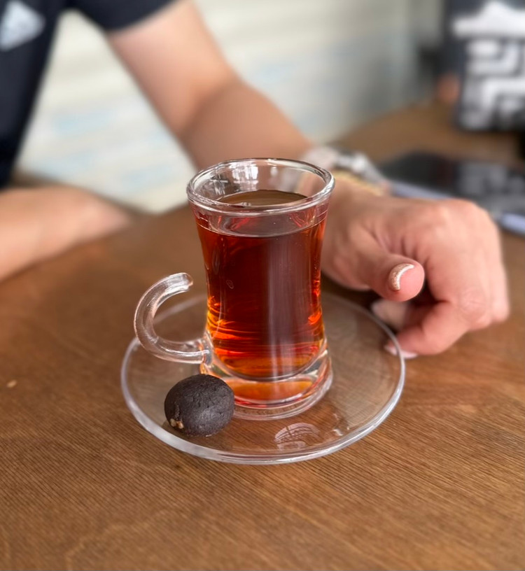 استکان نعلبکی بلور شفاف دلی